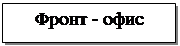 Подпись: Фронт - офис