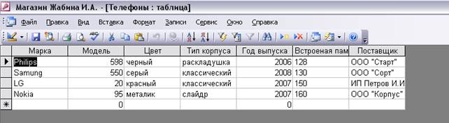 Microsoft Access 3