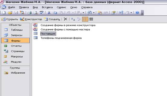 Microsoft Access 3