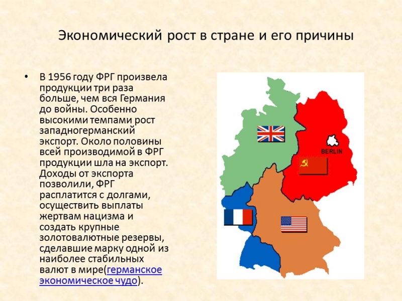 Этапы развития Германии