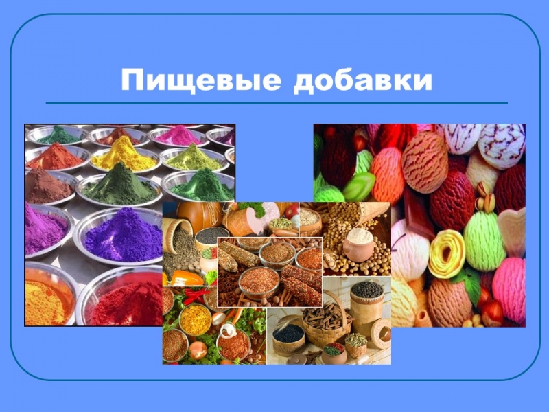 Пищевые добавки 2 Изучение сущности