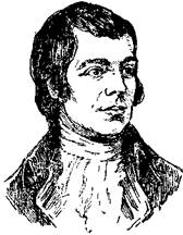 William Shakespeare, Robert Burns