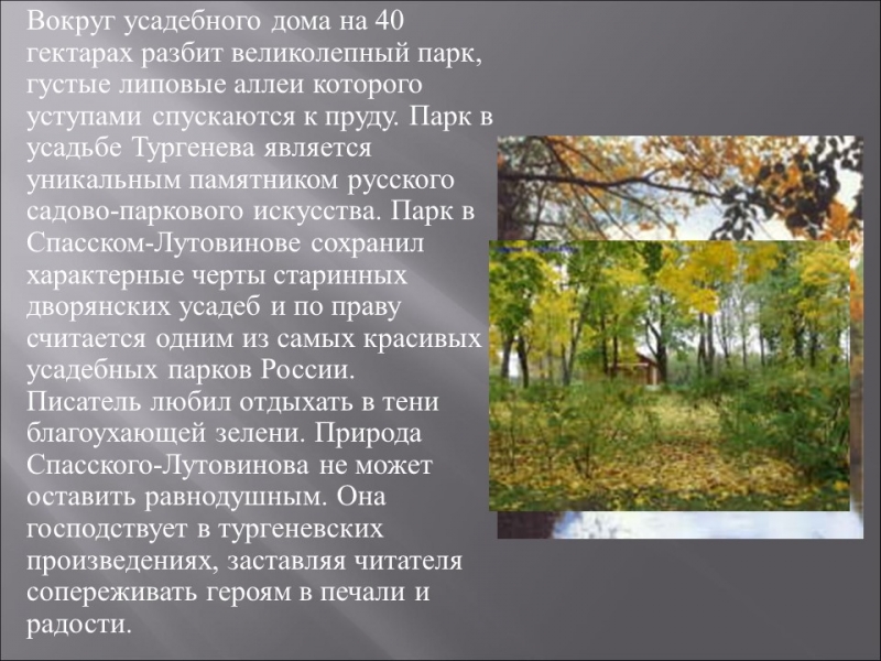 Родина ИС Тургенева